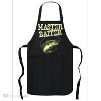 Masterbaiter Funny Fishing Fisherman Fish Master Baiter Apron thumb 0