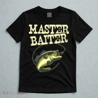 Masterbaiter Funny Fishing Fisherman Fish Master Baiter T-Shirt thumb 5