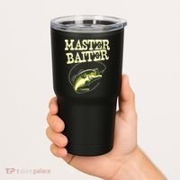 Masterbaiter Funny Fishing Fisherman Fish Master Baiter Tumbler thumb 2