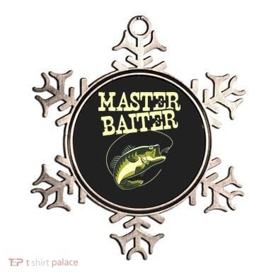 Masterbaiter Funny Fishing Fisherman Fish Master Baiter Ornament