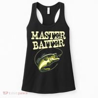 Masterbaiter Funny Fishing Fisherman Fish Master Baiter Women's Tank Top thumb 0