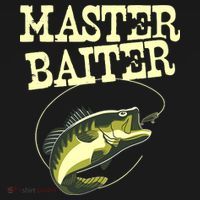 Masterbaiter Funny Fishing Fisherman Fish Master Baiter Baby Bodysuit thumb 2