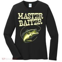 Masterbaiter Funny Fishing Fisherman Fish Master Baiter Women's Long Sleeve Shirt thumb 0
