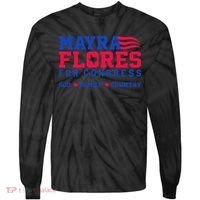 Mayra Flores For Congress Tie-Dye Long Sleeve Shirt thumb 0