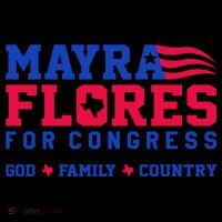 Mayra Flores For Congress Tie-Dye Long Sleeve Shirt thumb 2