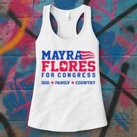 Mayra Flores For Congress Women's Tank Top thumb 3