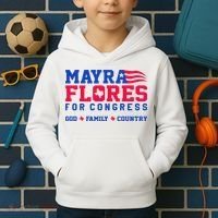 Mayra Flores For Congress Kids Hoodie thumb 2