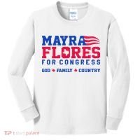 Mayra Flores For Congress Kids Long Sleeve Shirt thumb 0
