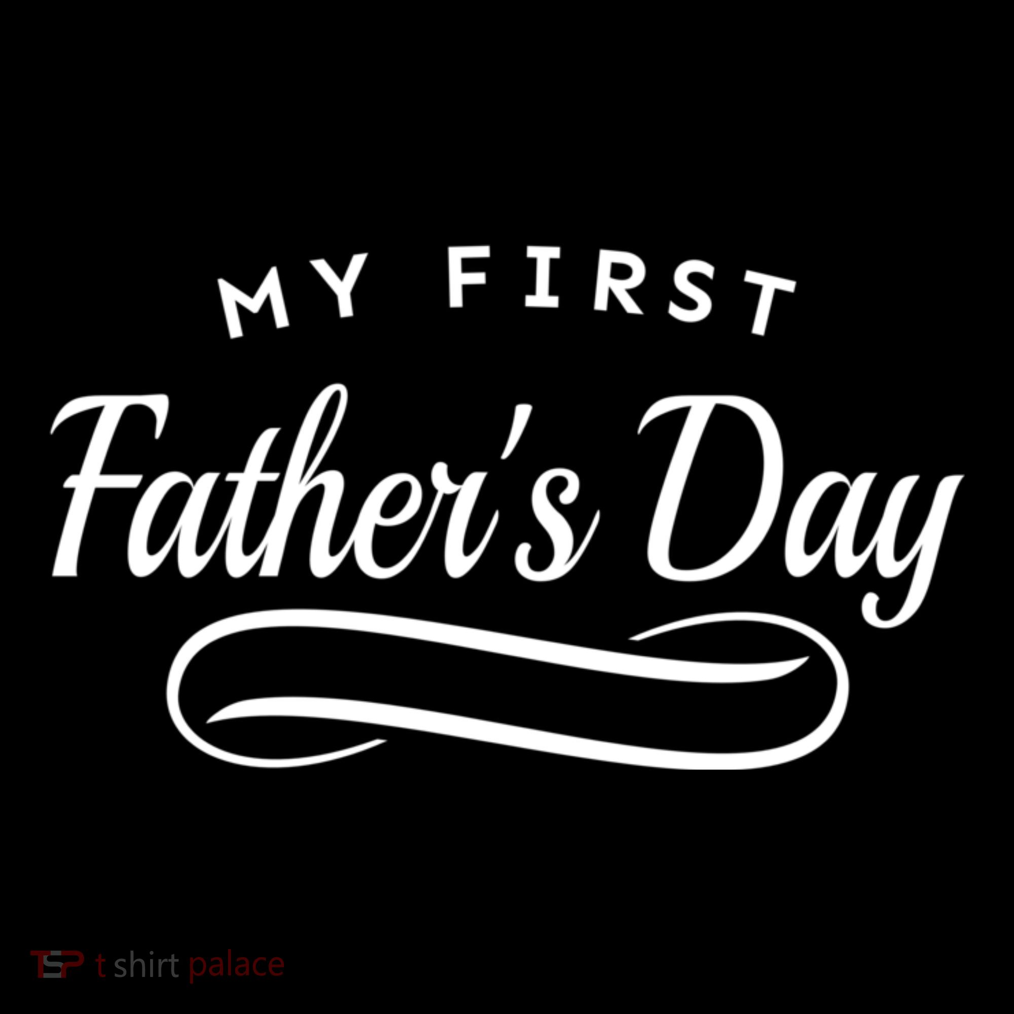 My First Fathers Day 1st Time Dad Kids Sweatshirt