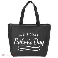 My First Fathers Day 1st Time Dad Tote Bag thumb 0