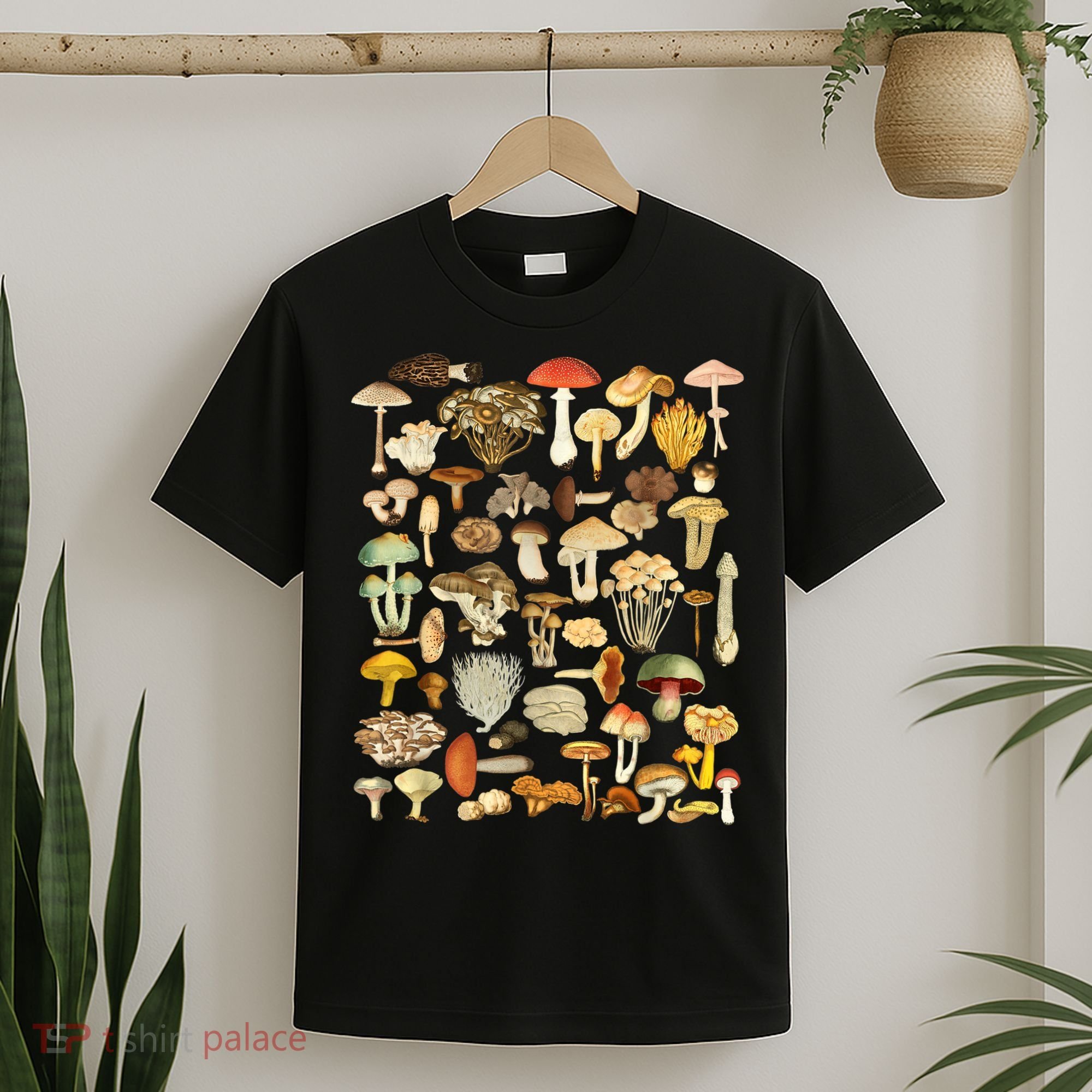 Mycology Fungi Foraging Mushroom T-Shirt
