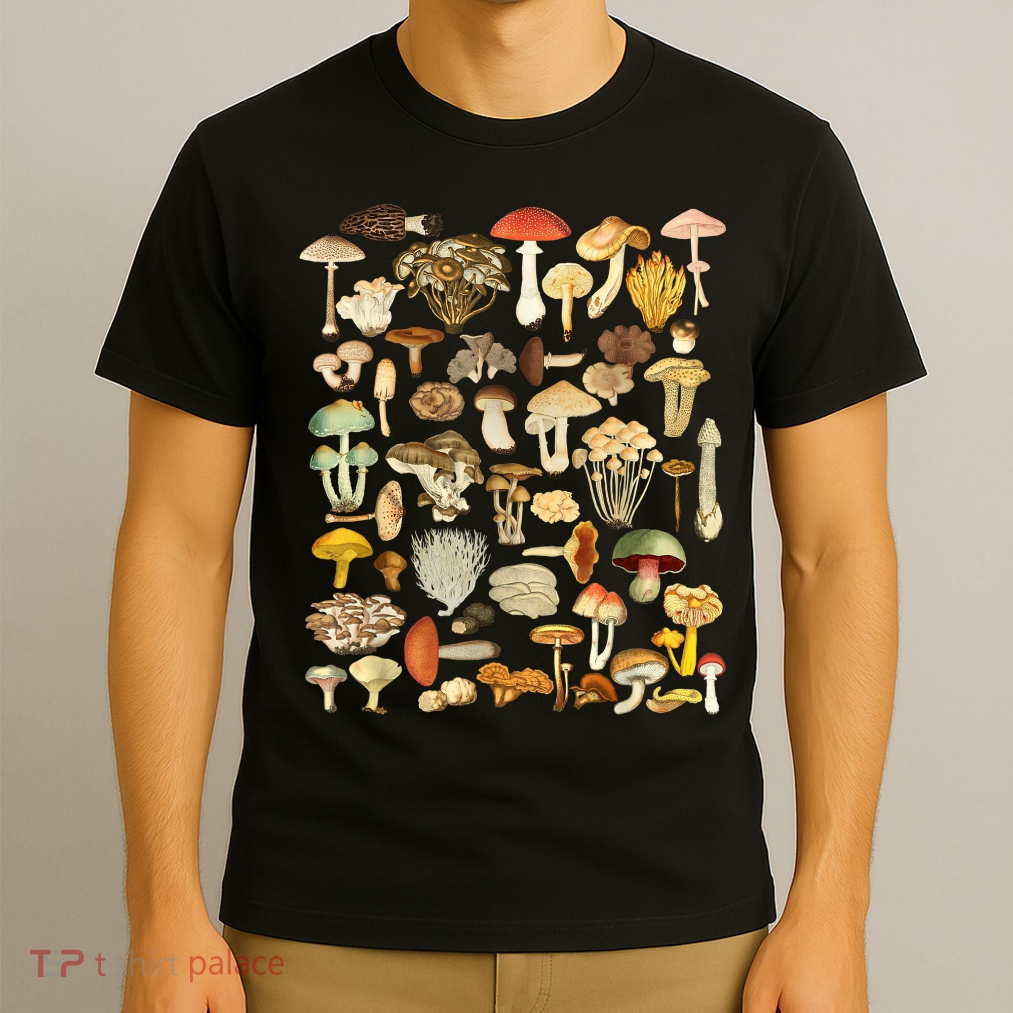 Mycology Fungi Foraging Mushroom T-Shirt