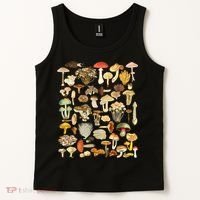 Mycology Fungi Foraging Mushroom Tank Top thumb 2