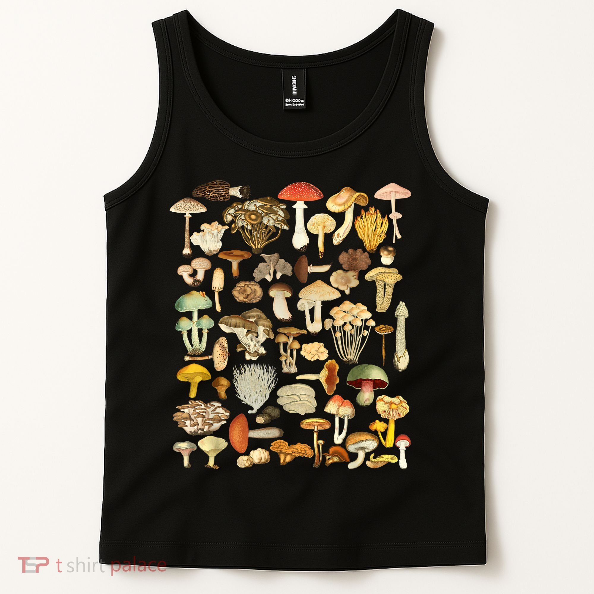 Mycology Fungi Foraging Mushroom Tank Top