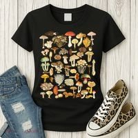 Mycology Fungi Foraging Mushroom Women's T-Shirt thumb 3