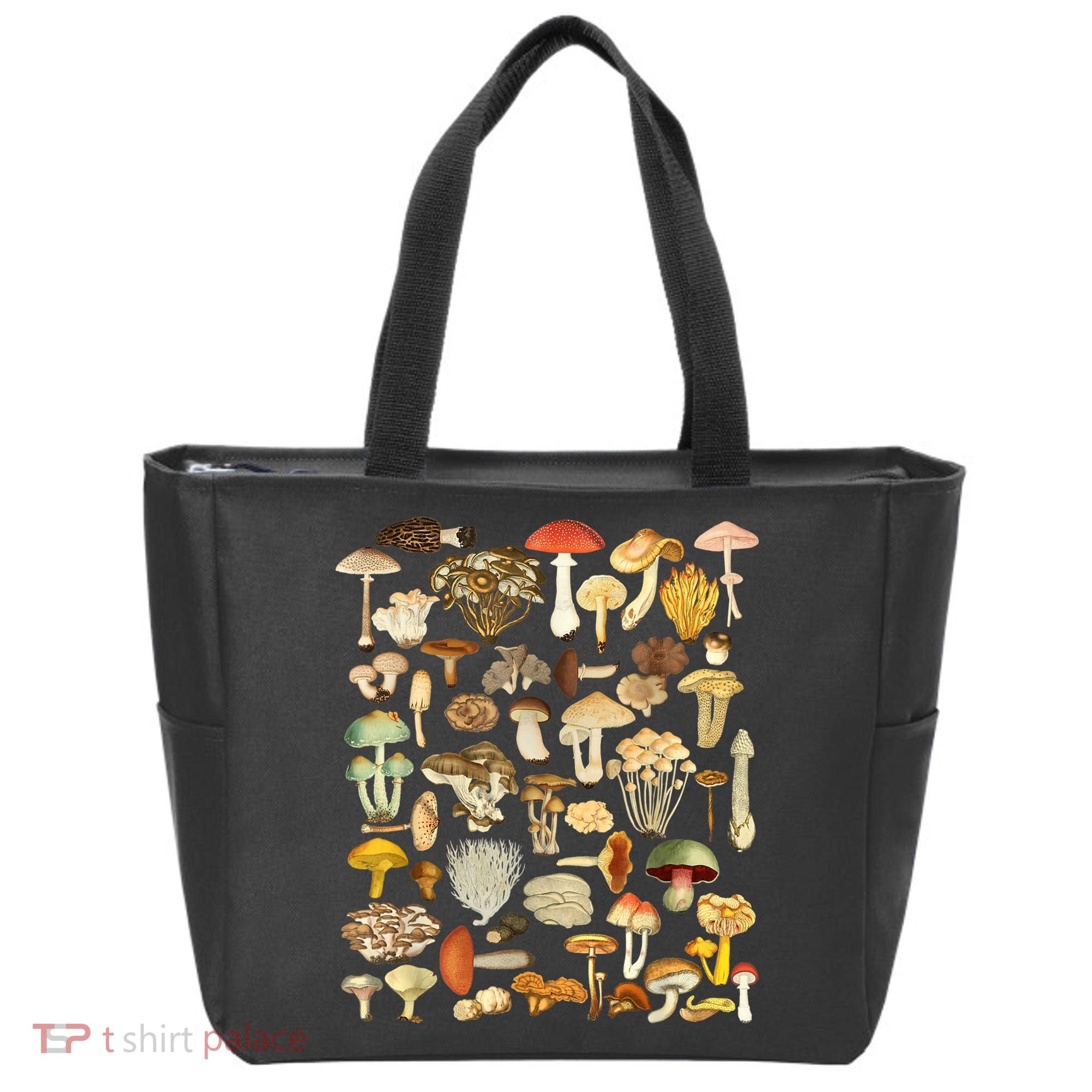 Mycology Fungi Foraging Mushroom Tote Bag