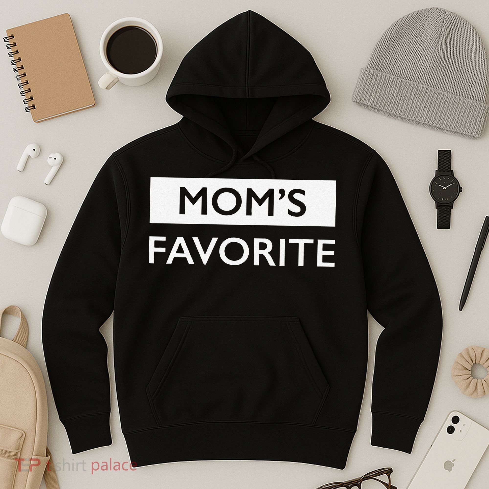 MomS Favorite Funny Sibling Joke MotherS Day Gift Hoodie