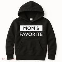 MomS Favorite Funny Sibling Joke MotherS Day Gift Kids Hoodie thumb 0