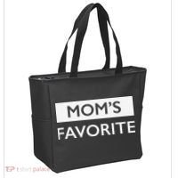 MomS Favorite Funny Sibling Joke MotherS Day Gift Tote Bag thumb 2