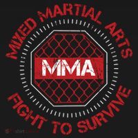 Mma Fighter Gift Mixed Martial Arts Fighting Gift Ornament thumb 1
