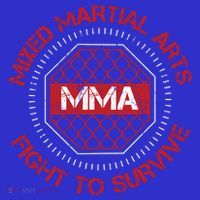 Mma Fighter Gift Mixed Martial Arts Fighting Gift Women's V-Neck T-Shirt thumb 3
