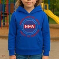 Mma Fighter Gift Mixed Martial Arts Fighting Gift Kids Hoodie thumb 3