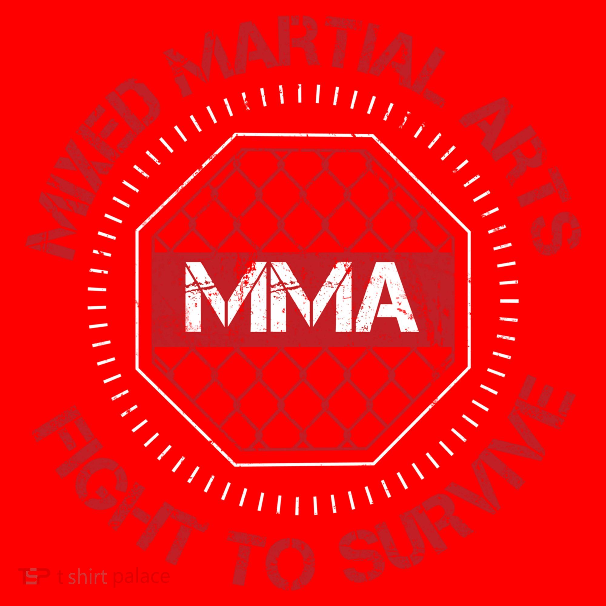 Mma Fighter Gift Mixed Martial Arts Fighting Gift Santa Hat