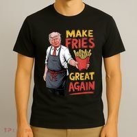 Make Fries Great Again Viral Doanld Trump Meme T-Shirt thumb 3