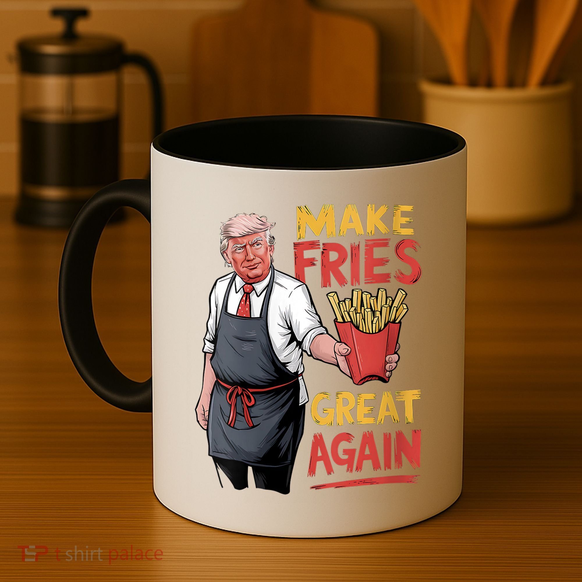 Make Fries Great Again Viral Doanld Trump Meme Coffee Mug
