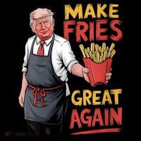 Make Fries Great Again Viral Doanld Trump Meme Coffee Mug thumb 5