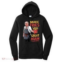 Make Fries Great Again Viral Doanld Trump Meme Women's Hoodie thumb 0