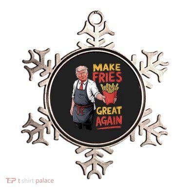 Make Fries Great Again Viral Doanld Trump Meme Ornament