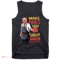 Make Fries Great Again Viral Doanld Trump Meme Tank Top thumb 0