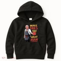 Make Fries Great Again Viral Doanld Trump Meme Kids Hoodie thumb 0