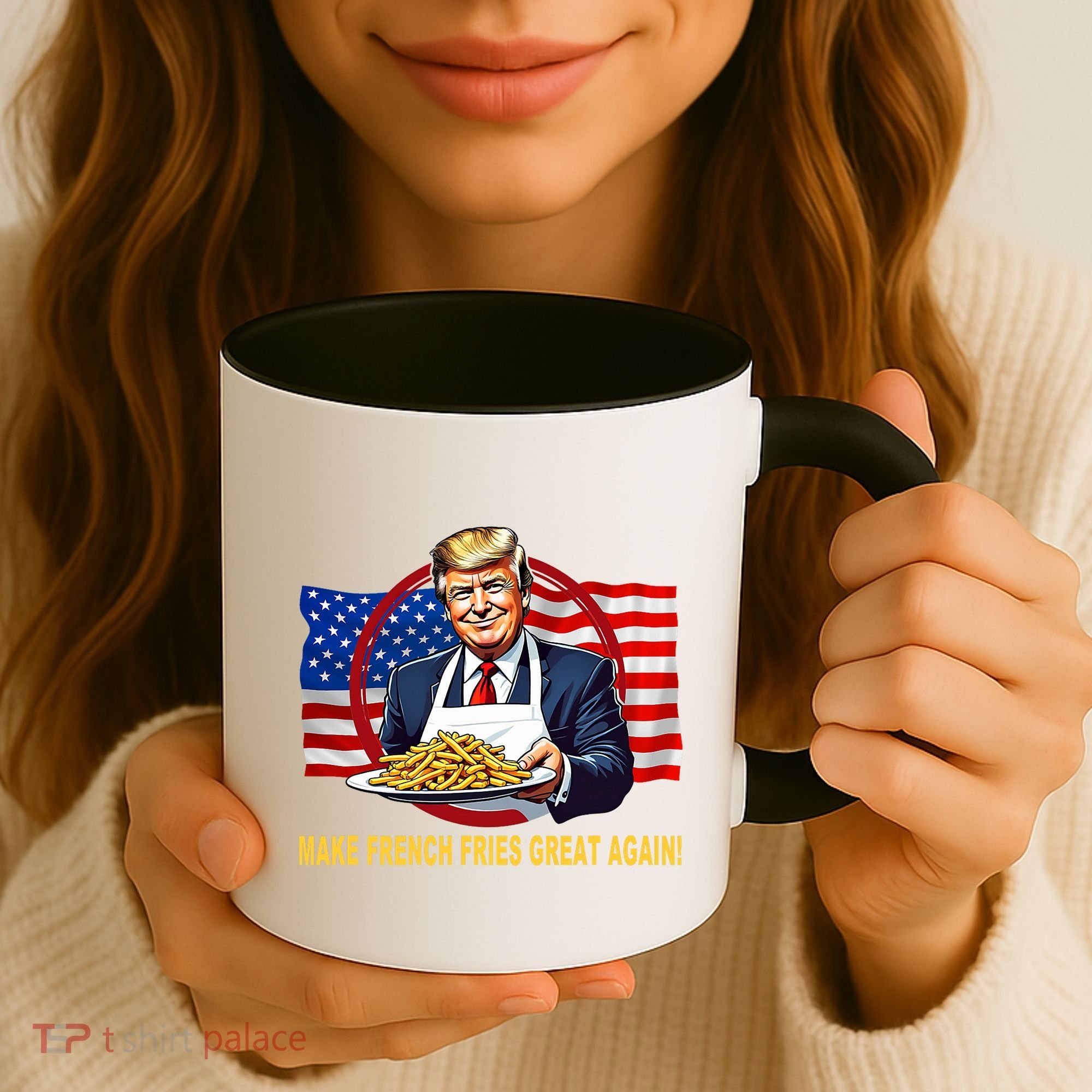 Make Fries Great Again Donald Trump Coffee Mug
