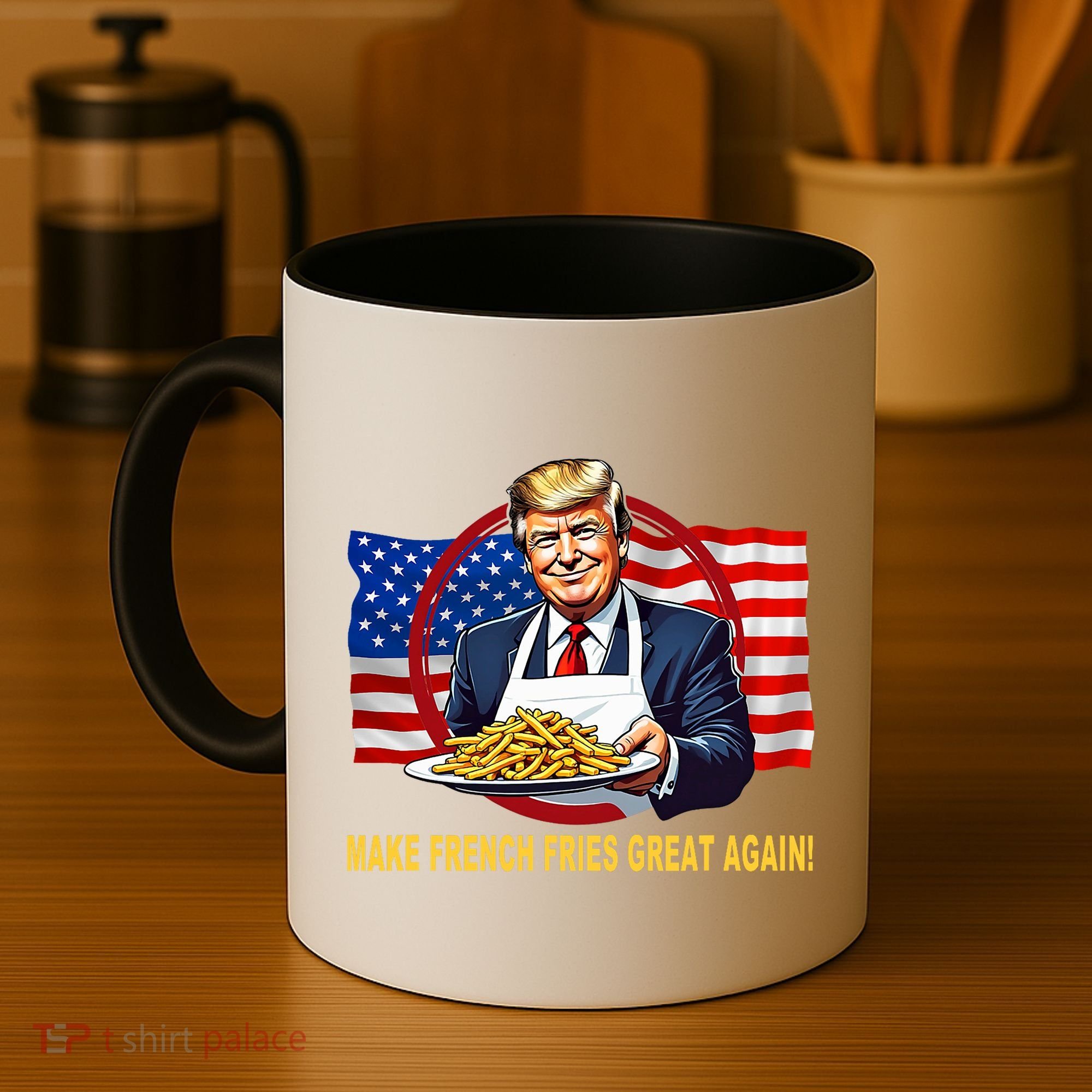 Make Fries Great Again Donald Trump Coffee Mug