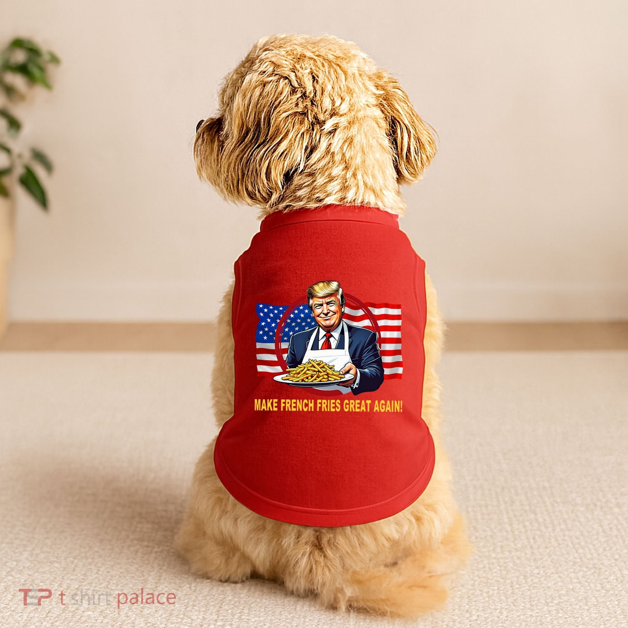 Make Fries Great Again Donald Trump Doggie Tank