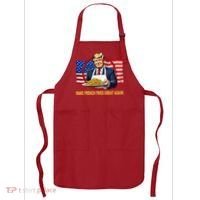 Make Fries Great Again Donald Trump Apron thumb 0