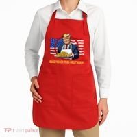 Make Fries Great Again Donald Trump Apron thumb 2