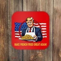 Make Fries Great Again Donald Trump Coaster thumb 0