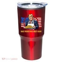 Make Fries Great Again Donald Trump Tumbler thumb 0