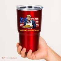 Make Fries Great Again Donald Trump Tumbler thumb 2