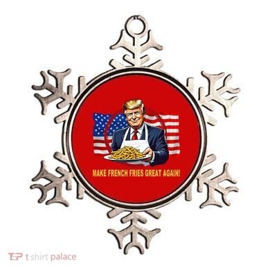 Make Fries Great Again Donald Trump Ornament