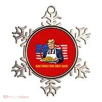 Make Fries Great Again Donald Trump Ornament thumb 0