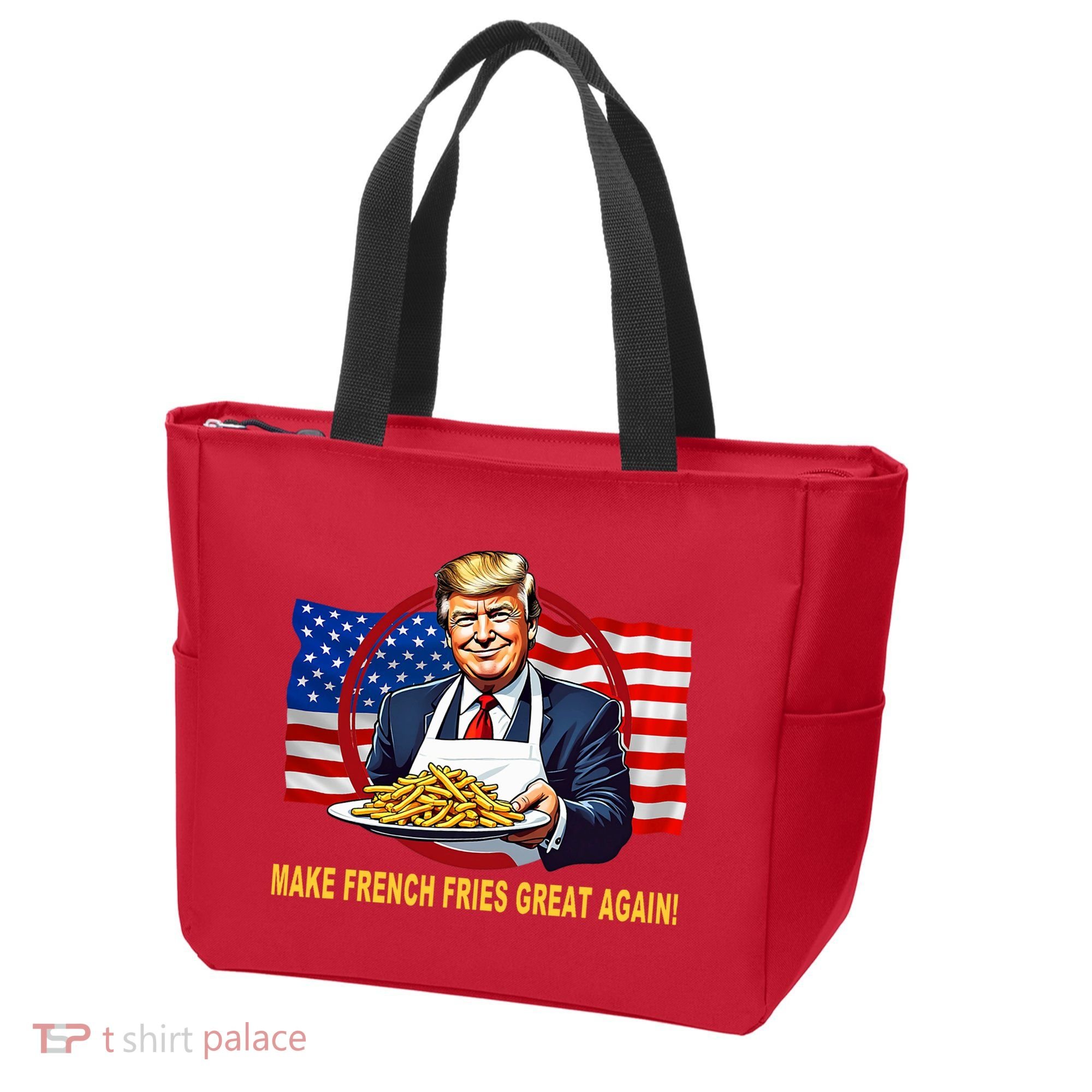 Make Fries Great Again Donald Trump Tote Bag