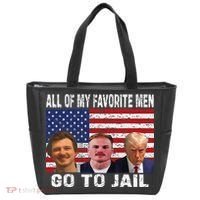 My Favorite Go To Jail Tote Bag thumb 0
