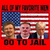 My Favorite Go To Jail Santa Hat thumb 1