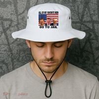 My Favorite Go To Jail Bucket Hat thumb 2