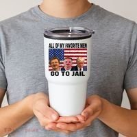 My Favorite Go To Jail Tumbler thumb 2