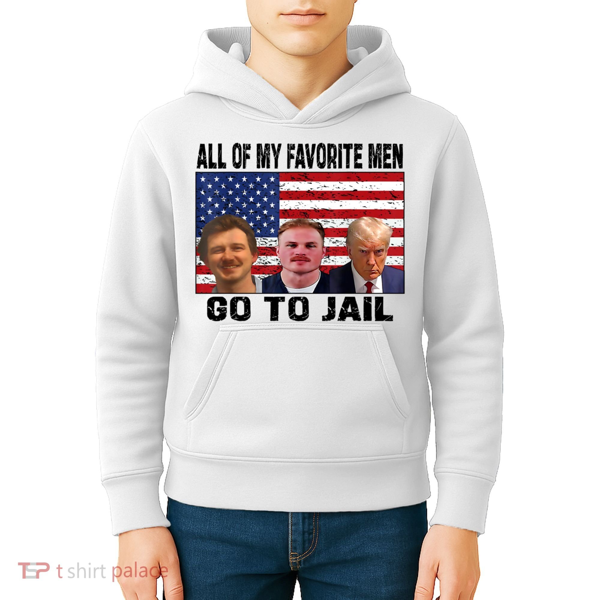 My Favorite Go To Jail Kids Hoodie